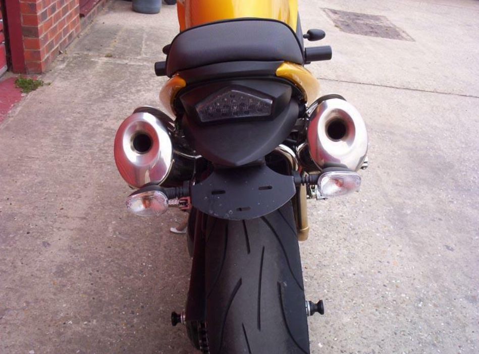 Стойка за номер R&amp;G RACING Licence Plate Holder Triumph Speed Triple 1050 '05-07